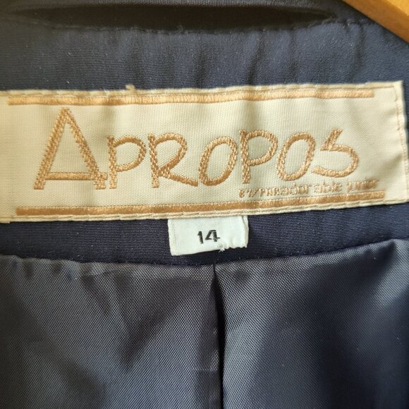 Blue Trench Coat - Picture 2 of 2